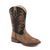 Roper Youth Tan Western Stitch Square Toe Boot