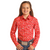 Panhandle Slim Girl's Red Print Long Sleeve Snap Shirt Panhandle Slim Girl's Red Print Long Sleeve Snap Shirt