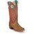 Justin Women's Lorena Tan Cognac 13” Medium Square Toe Boots Justin Women's Lorena Tan Cognac 13” Medium Square Toe Boots
