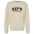 Ray's Tan Leather Applique Crew Sweatshirt