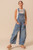 Women's Denim Slouchy Overalls