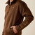 Ariat Men's Carafe Caldwell Logo 1/4 Zip Sweater
