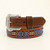 Men's Nocona Basketweave Beaded Inlay Western Belt Men's Nocona Basketweave Beaded Inlay Western Belt