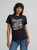 Wrangler Women's Black Nostalgia Logo Regular Fit Tee Wrangler Women's Black Nostalgia Logo Regular Fit Tee