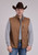 Roper Men's Ripstop Tobacco Soft Shell Vest