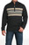 Cinch Men's Charcoal 1/4 Zip Pullover Sweater