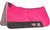 Classic Equine 30X30 Zone Series Pink Micro Suede Felt Bottom Saddle Pad