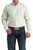 Cinch Men's Cream Plaid Long Sleeve Button-Down Shirt