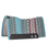 Classic Equine 32x34 Zone Series Turquoise Peacock 3/4" Felt Blanket Top Pad