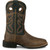 Justin Men's Distressed Brown Lubbock Water Buffalo Western Boots