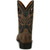 Justin Men's Distressed Brown Lubbock Water Buffalo Western Boots