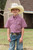 Cinch Boy's Purple Print Short Sleeve Button-Down Shirt