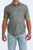 Cinch Men's Navy Print Short Sleeve Camp Shirt
