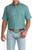 Cinch Men's Turquoise Geometric Print Short Sleeve ArenaFlex Shirt
