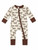 Wild Mustang 2-Way Zip Baby Romper