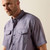 Ariat Men's Dark Denim Printed Western VentTEK Classic Fit Snap Shirt