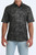 Cinch Men's Black Camo ArenaFlex Polo