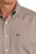 Cinch Men's Brown Geometric Print ArenaFlex Short Sleeve Shirt