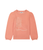 Wrangler Girl's Pink Boot Puff Sleeve Graphic Fleece Sweatshirt