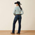 Ariat Women's Pasadena Mid Rise Luisa Boot Cut Jeans