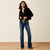 Ariat Women's Decatur High Rise Teresa Slim Trouser Jeans