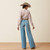 Ariat Women's Oklahoma Ultra High Rise Luana Wide Leg Jeans
