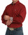 Cinch Men's Solid Maroon Long Sleeve Button-Down Shirt