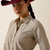 Ariat Women's Chocolate Plum Stripe Kirby Stretch Western Shirt