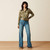 Ariat Women's Moss Green Homestyle Western Shirt