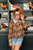 Women's Leopard Desert Bloom Blouse