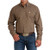 Cinch Men's Brown Printed Long Sleeve Button-Down Shirt