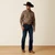 Ariat Men's Butternut Medium Plaid Wrinkle Free Rease Classic Fit Shirt