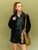 Women's Black Knit Gone Wild Cardigan