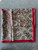Scarlet and Brown Paisley Jacquard Silk Scarf