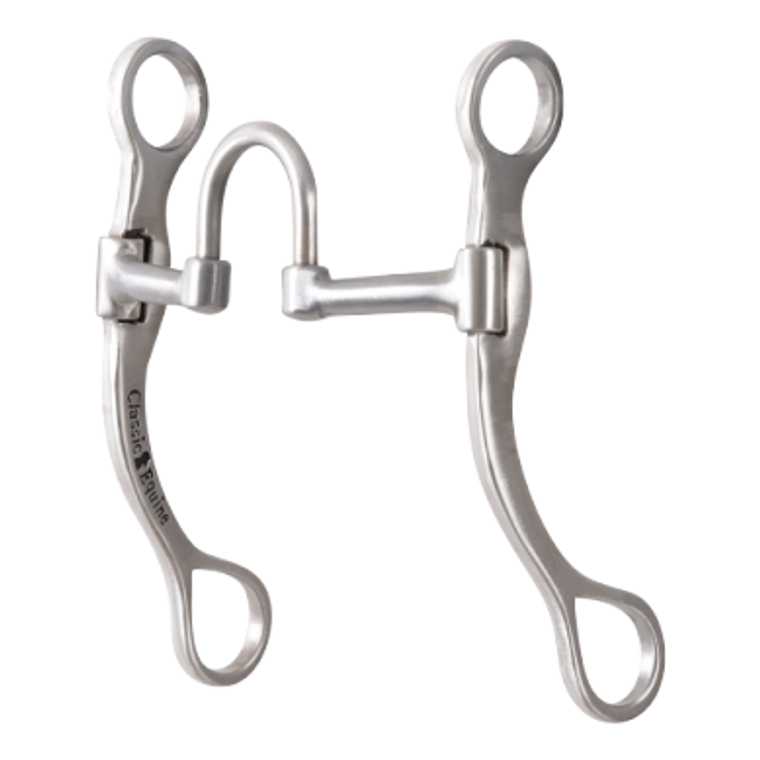 Classic Equine Performance Straight Shank Bit with Correction