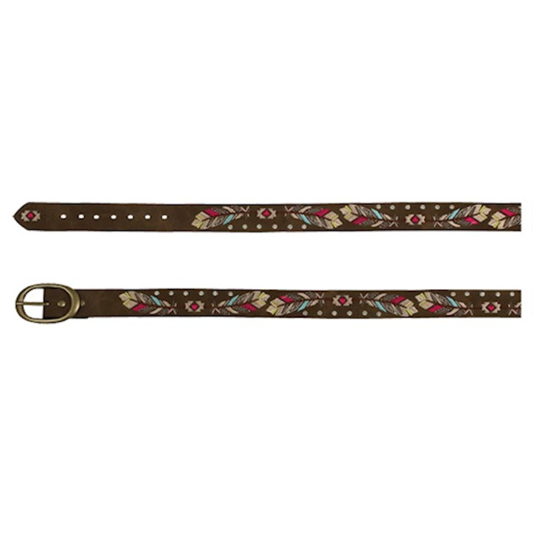 Catchfly Girl's Embroidered Belt
