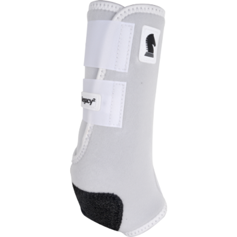 Classic Equine Legacy2 White Hind Support Boots