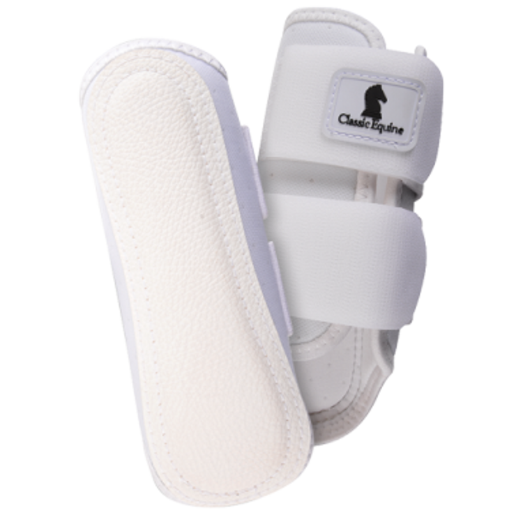 Classic Equine AirWave White Classic Front Splint Boots