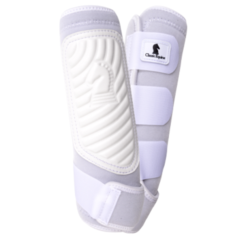 Classic Equine ClassicFit White Hind Sling Boots