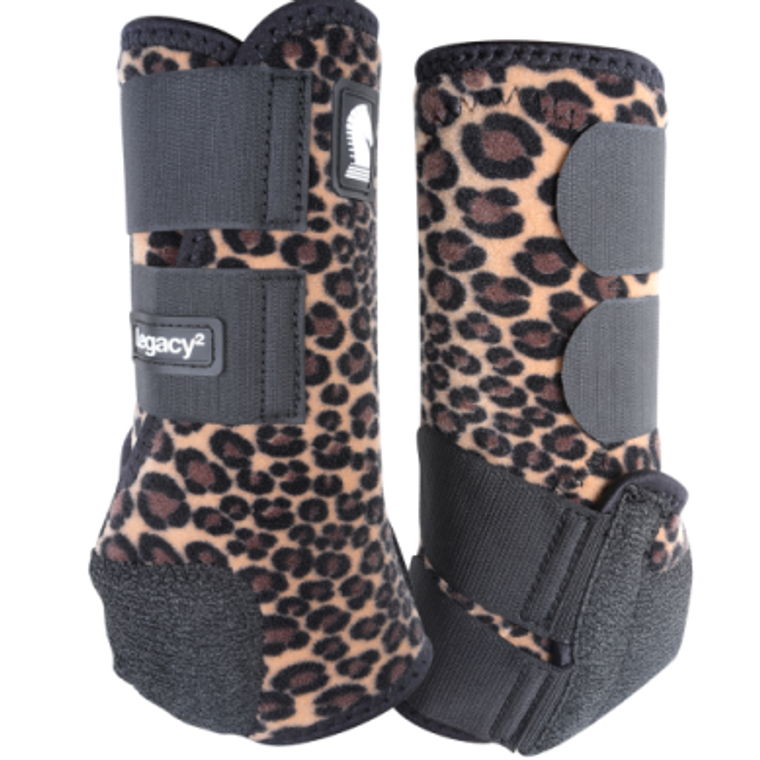 Classic Equine Legacy2 Cheetah Hind Support Boots