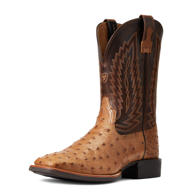 Ariat Men's Ranger Full Quill Ostich Quantum Primo Western Boots