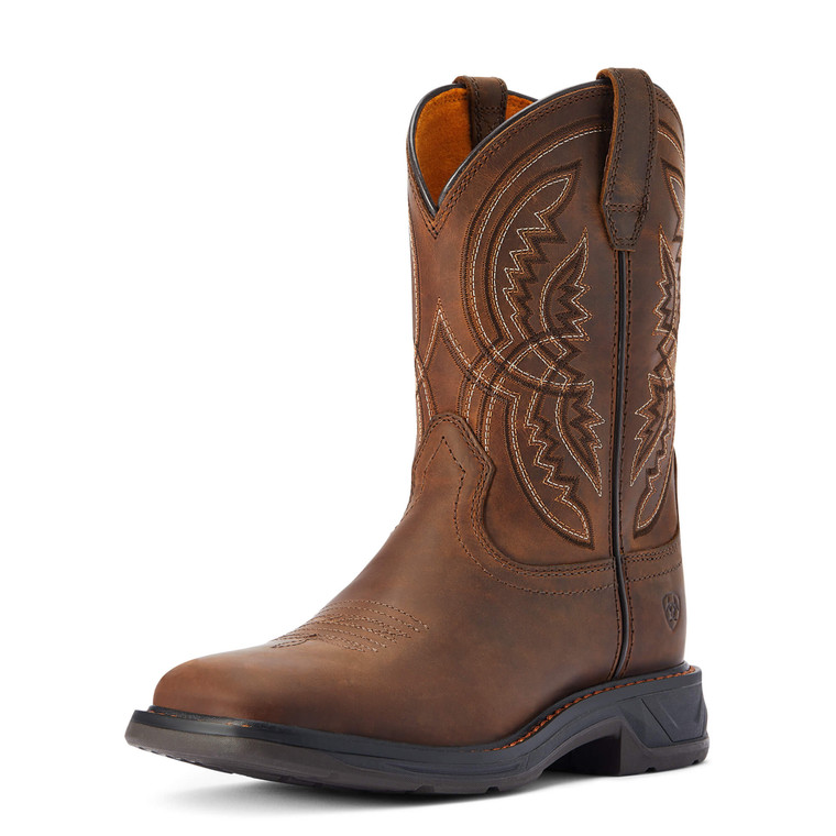 Ariat Youth Dirt Roads WorkHog XT Coil Western Boot