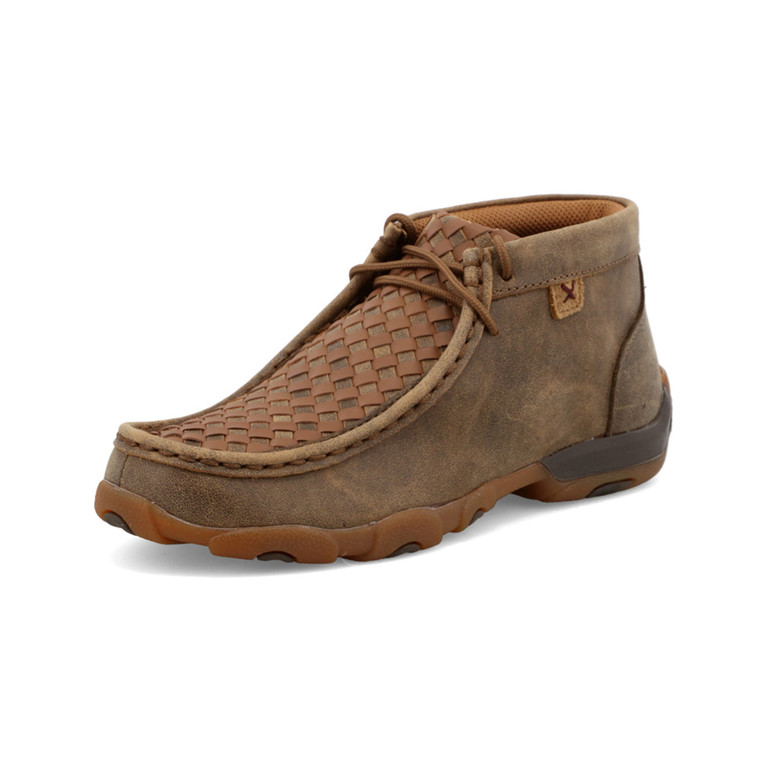 Twisted X Youth Bomber Tan Chukka Driving Moc