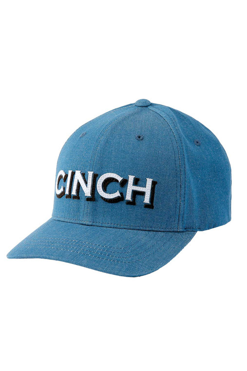 Cinch Denim Blue Flexfit Cap