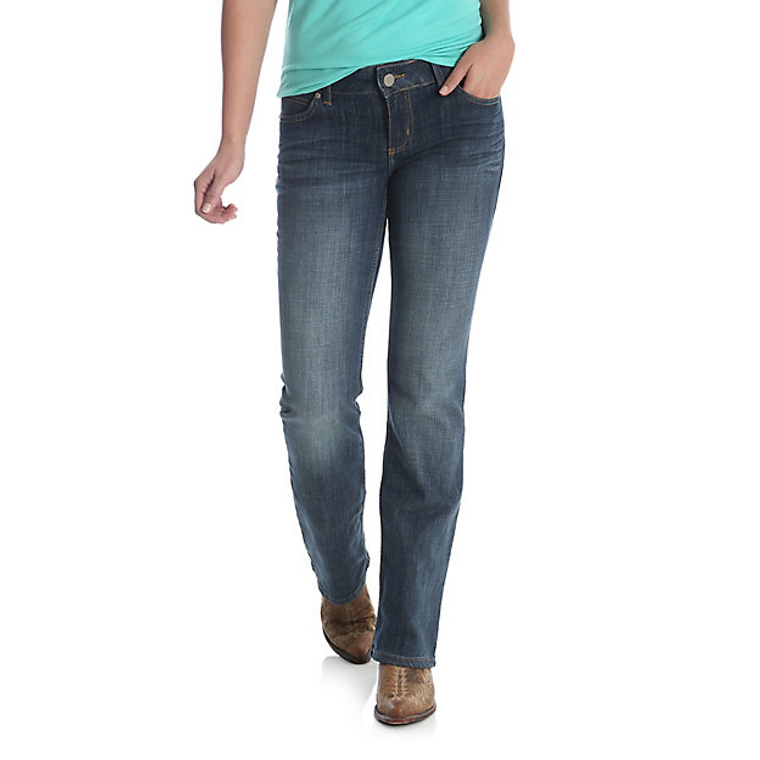 Wrangler Women's Mid Rise Bootcut Jean