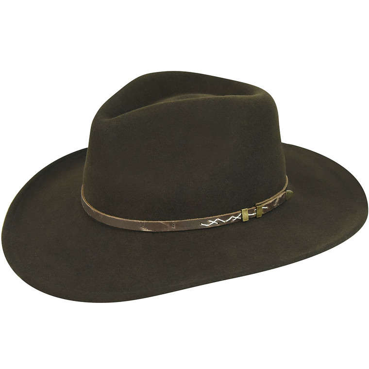 Bailey Wind River® Dark Olive Calaway LiteFelt® Hat