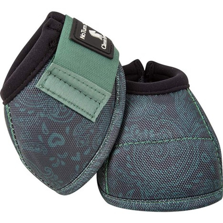 Classic Equine Dy-No Turn DL Spruce Paisley Bell Boots
