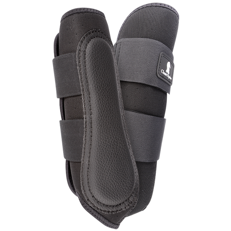 Classic Equine AirWave EZ Wrap II Black Front Splint Boots