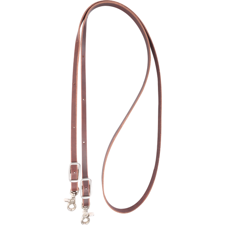 Martin Saddlery 1/2" Latigo Roping Rein with Buckle Snap Ends