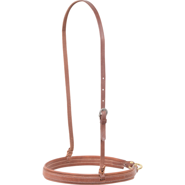 Martin Saddlery Stitched Harness Noseband with Harness Liner